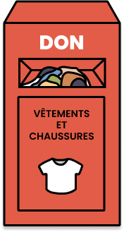 Icône Borne textile pour le tri