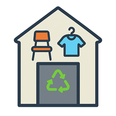 Icône Ressourcerie pour le tri