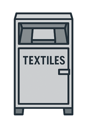 Icône Bornes textiles pour le tri