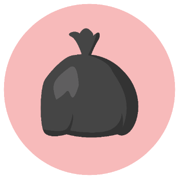 Icône Bac ou colonne Ordures Ménagères pour le tri