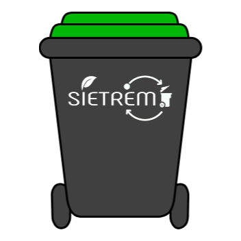 Icône Bac Verre pour le tri