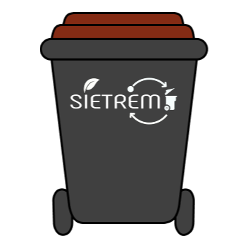 Icône Bac Ordures Ménagères pour le tri