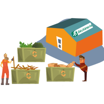 Icône Déchèterie pour le tri